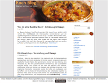 Tablet Screenshot of koch-blog.com
